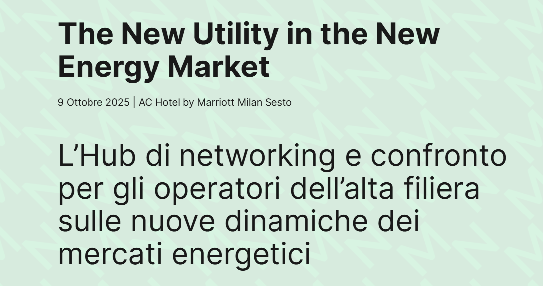 NUNEM - The New Utility in the Energy Market